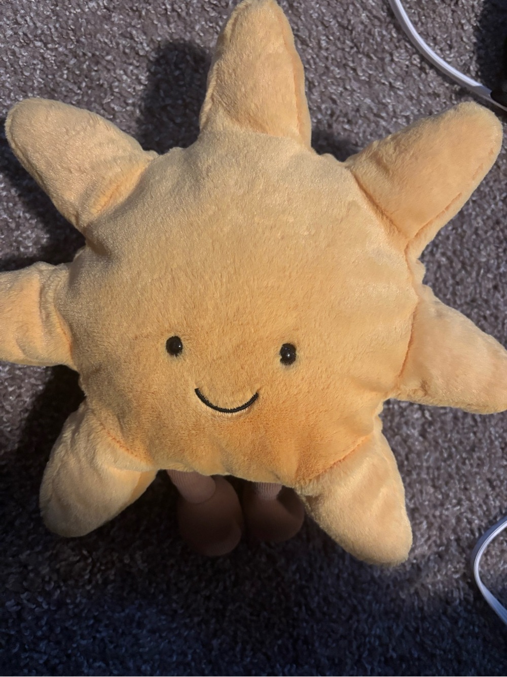 Jellycat Sunny Plush Sun - Soft Yellow-Orange